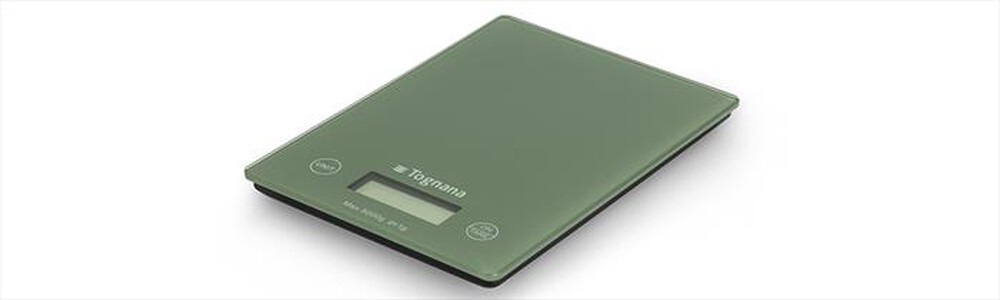 "TOGNANA - Bilancia da cucina IRIDEA-Verde salvia"