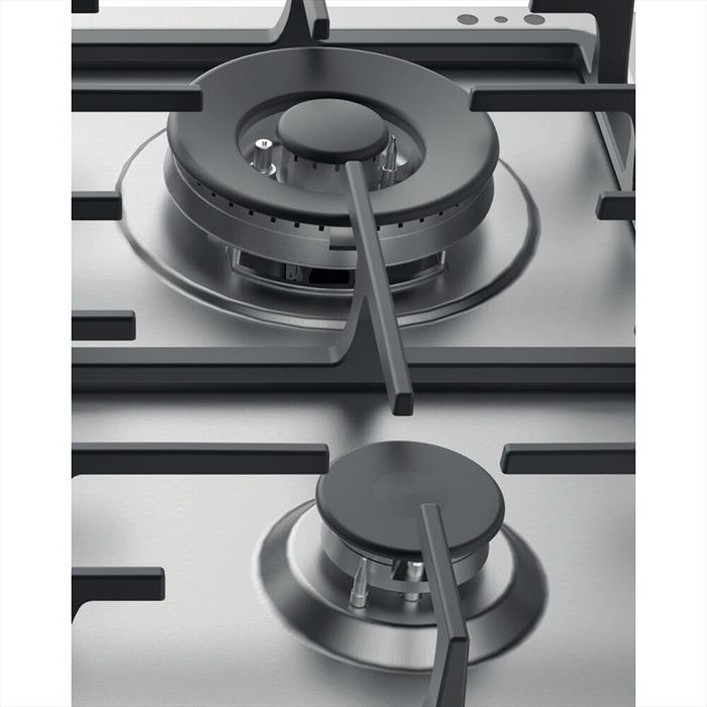 "HOTPOINT ARISTON - Piano cottura a gas PPH 60G DF/IX HOB OA 4 fuochi"