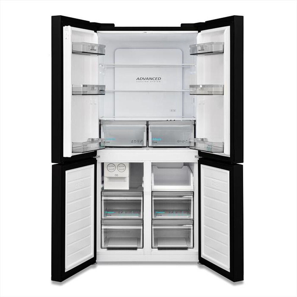 "SHARP - Frigorifero 4 porte SJ-NFA15IMXBE Classe E 488 lt-Nero"