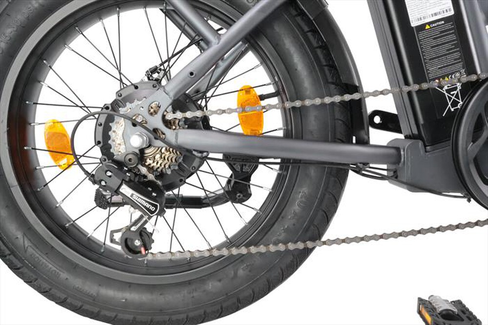 "SHARP - FAT bike pieghevole BK-FD06-EN-Navy/Grey"