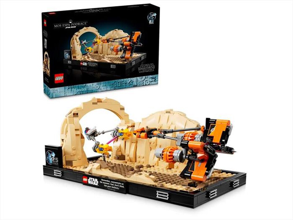 "LEGO - Diorama Gara degli sgusci su Mos Espa - 75380-Multicolore"