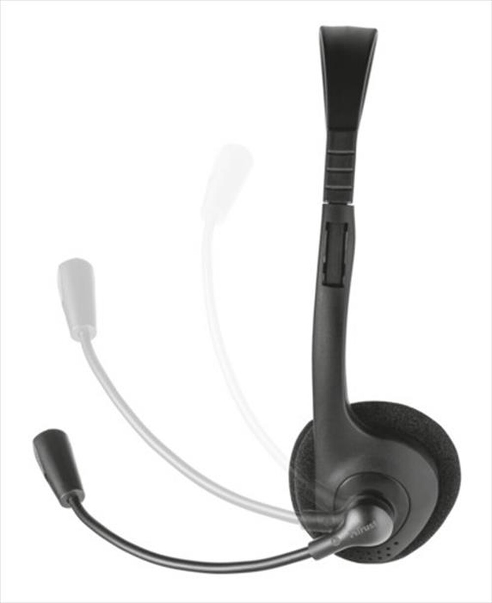"TRUST - Cuffie stereo ZIVA CHAT HEADSET-Black"