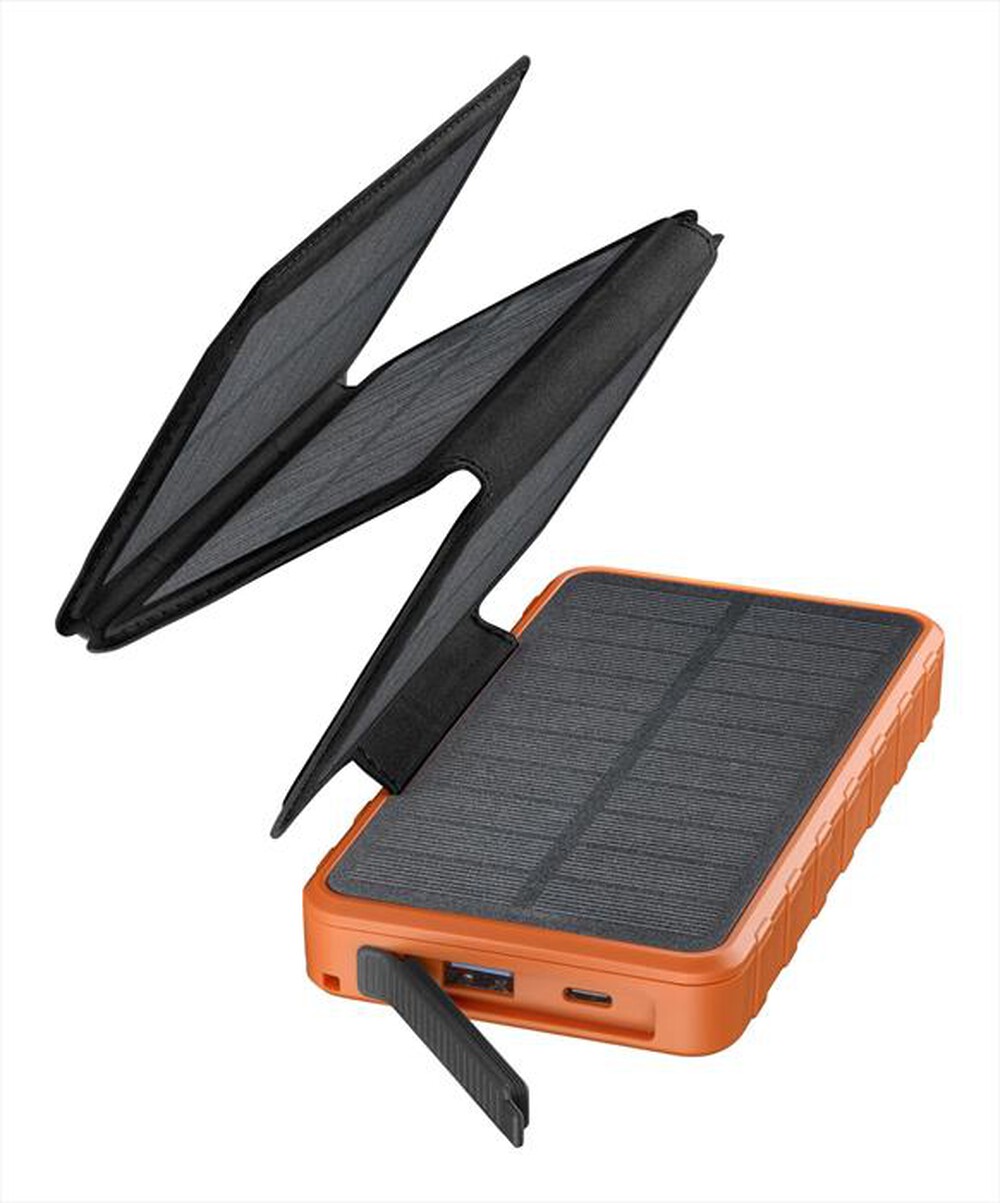 Immagine del prodotto CELLULARLINE - POWER BANK SOLAR PRO 4 PANNELLI SOLARI ETFE 1.5W-Arancione