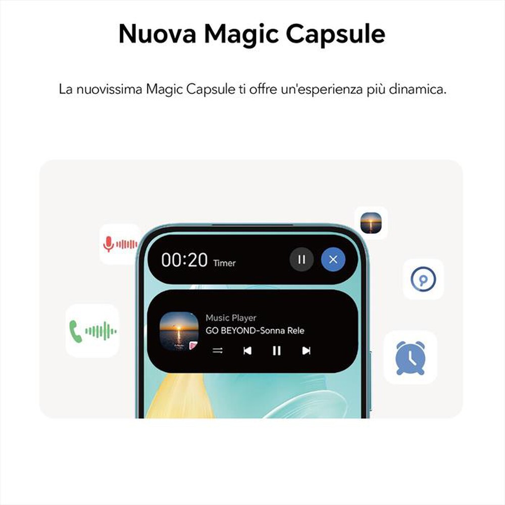 Immagine del prodotto HONOR - Smartphone 200 LITE + CHOICE EARBUDS X5-Cyan Lake