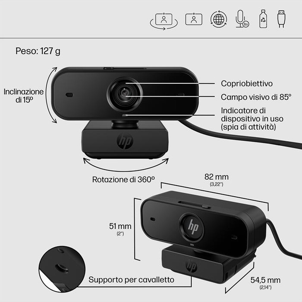 "HP - 430 WEBCAM FHD"