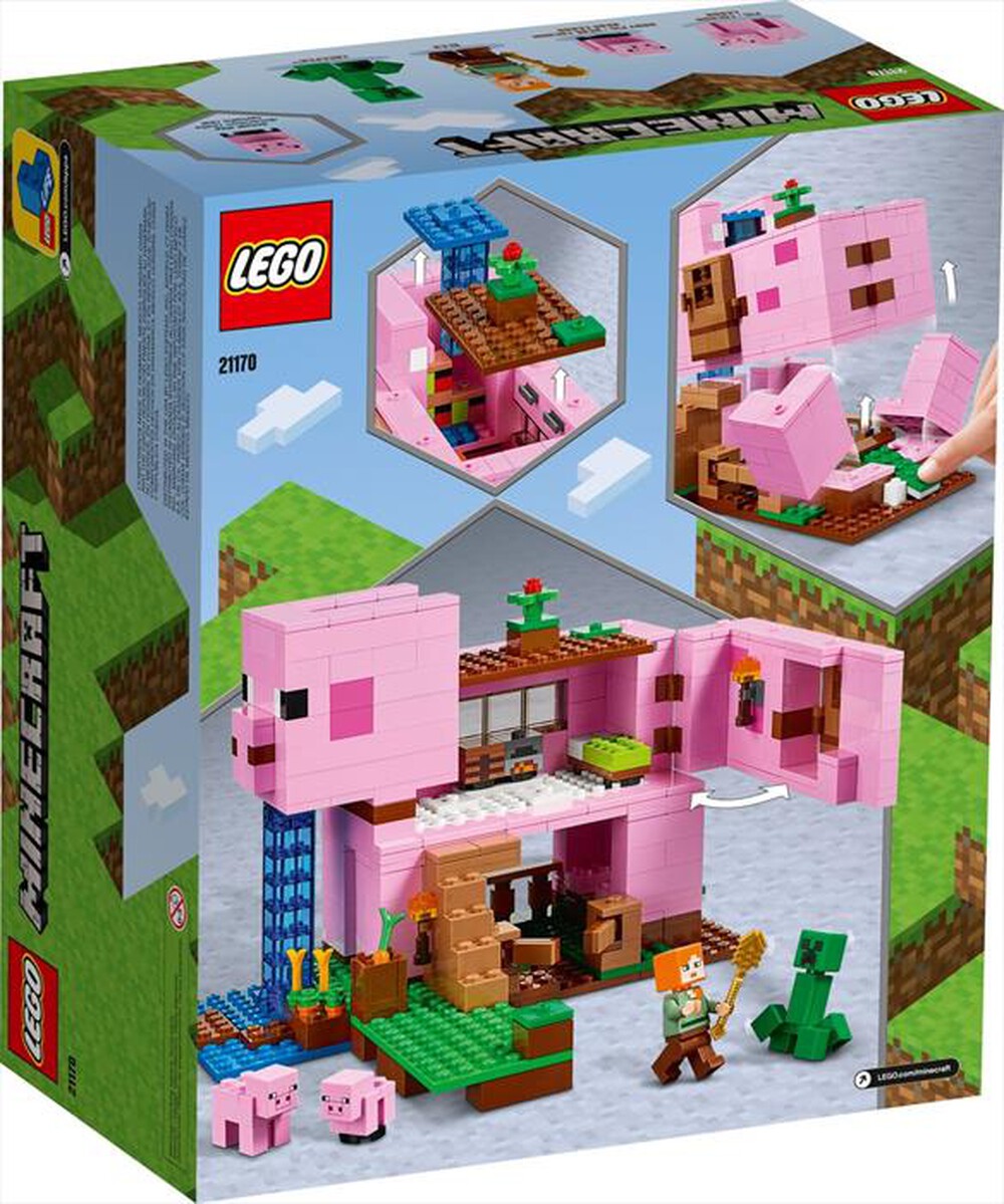 "LEGO - MINECRAFT LA PIG HOUSE - 21170"