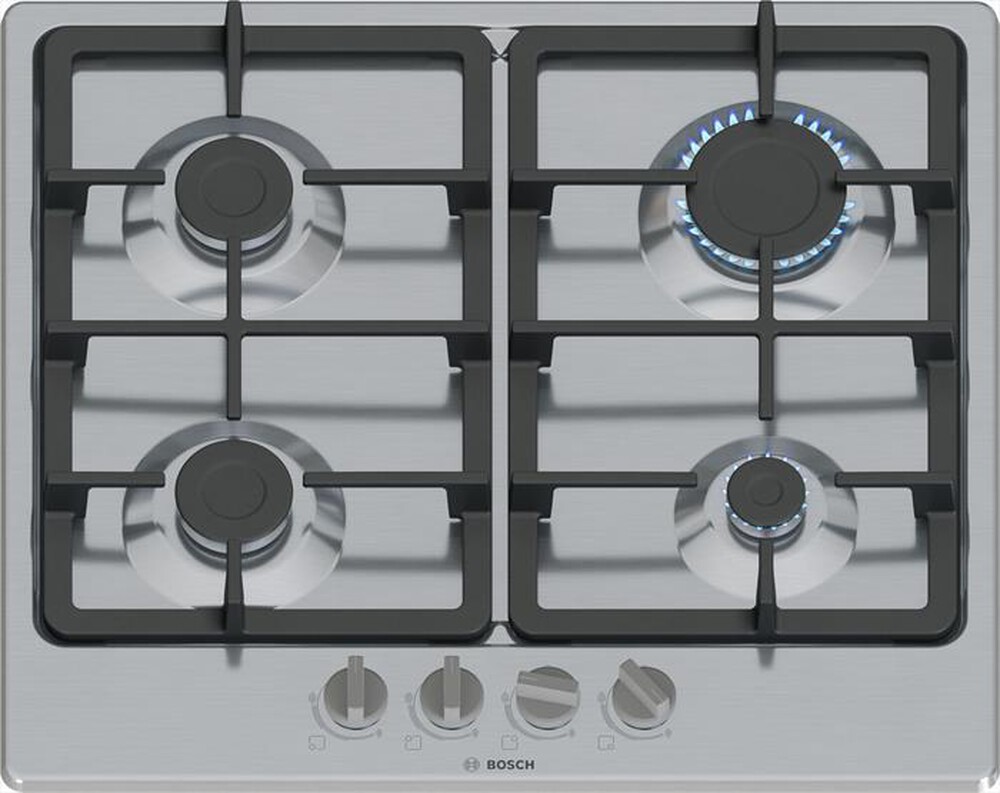 "BOSCH - Piano cottura a gas PGP6B5K90 58,2 cm-Inox"
