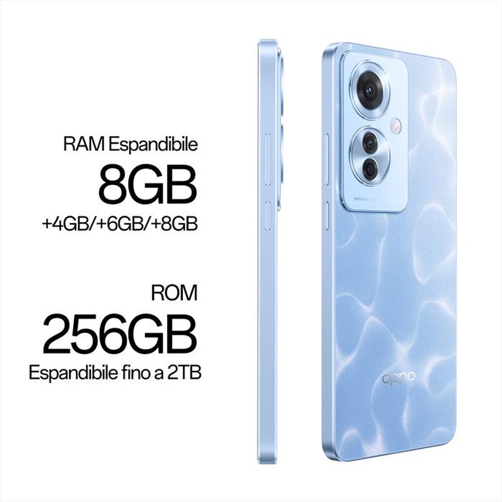 "OPPO - Smartphone RENO11 F 5G-OCEAN BLUE"