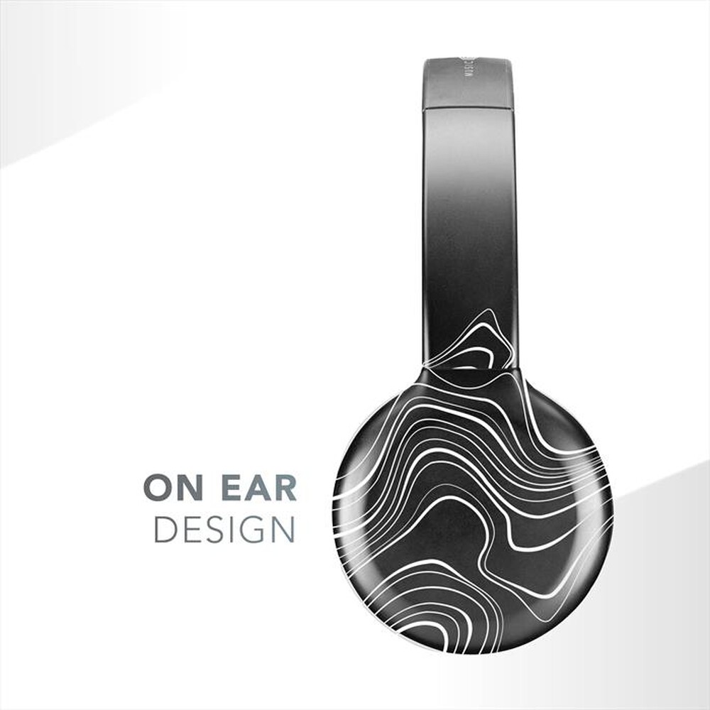 Immagine del prodotto CELLULARLINE - Cuffia wireless on-ear BTMUSICSOUNDFAN241-Nero