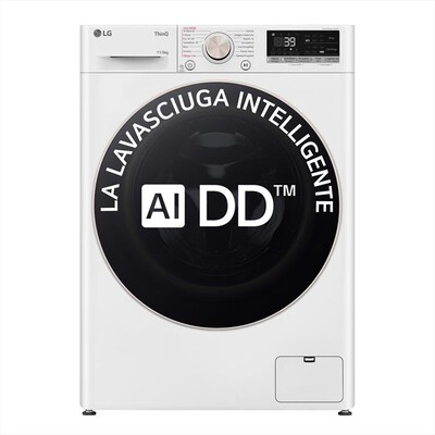 LG - Lavasciuga AI DD D4R7011TSWG 11/6 Kg Classe A-Bianca