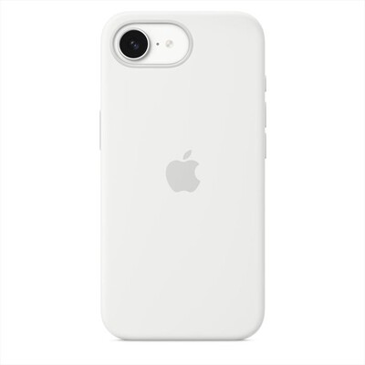 APPLE - Custodia in silicone per iPhone 16e-Bianco