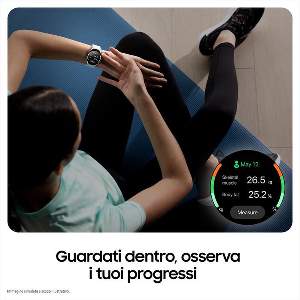 "SAMSUNG - Galaxy Watch6 40mm-Graphite"