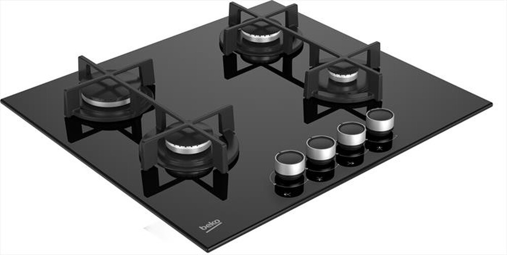 Immagine del prodotto BEKO - Piano cottura a gas HILG64225SB 58,5 cm-Black