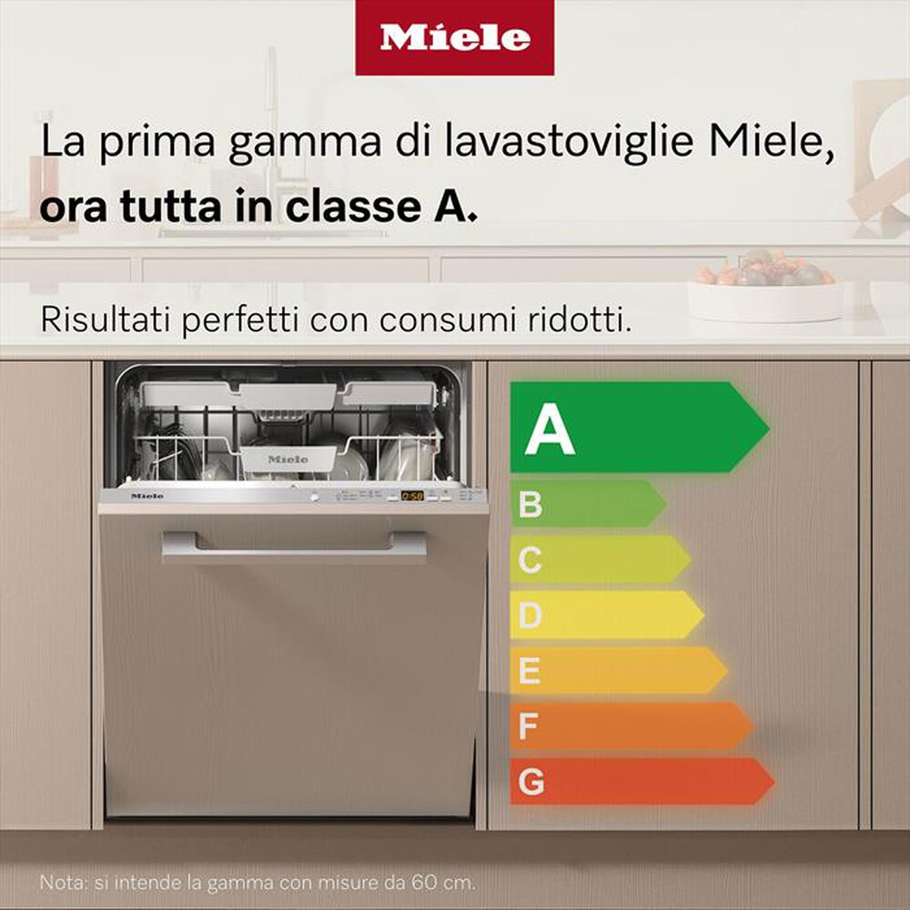 Immagine del prodotto MIELE - Lavastoviglie G 5633 SC BRWS Classe A 14 coperti-Bianco Brillante