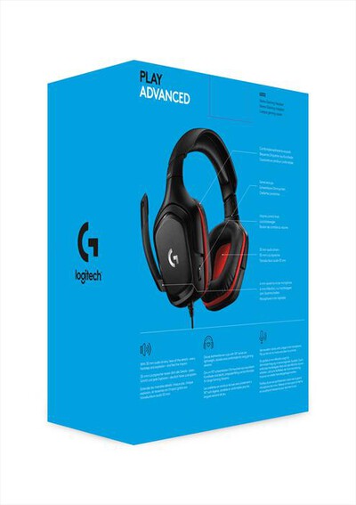 LOGITECH - G332-Nero