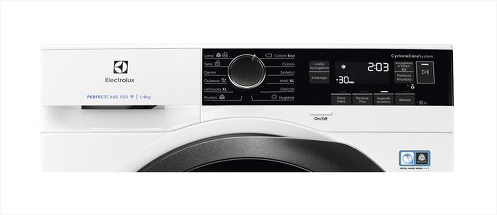 "ELECTROLUX - Asciugatrice EW9HG297Y - 9 Kg - A+++-Bianco/oblò nero"