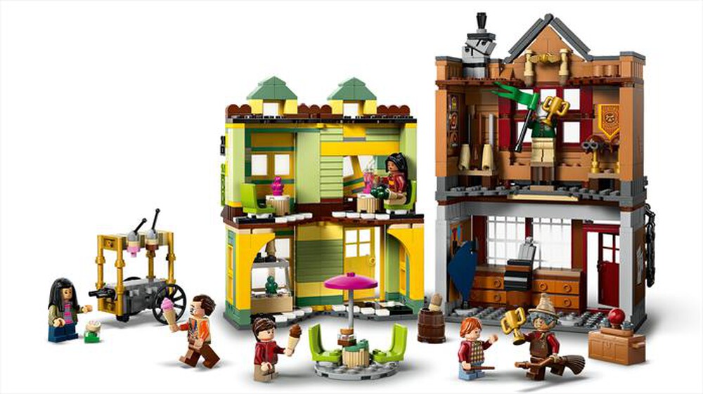 "LEGO - ACCESSORI PER IL QUIDDITCH E GELATERIA-,"