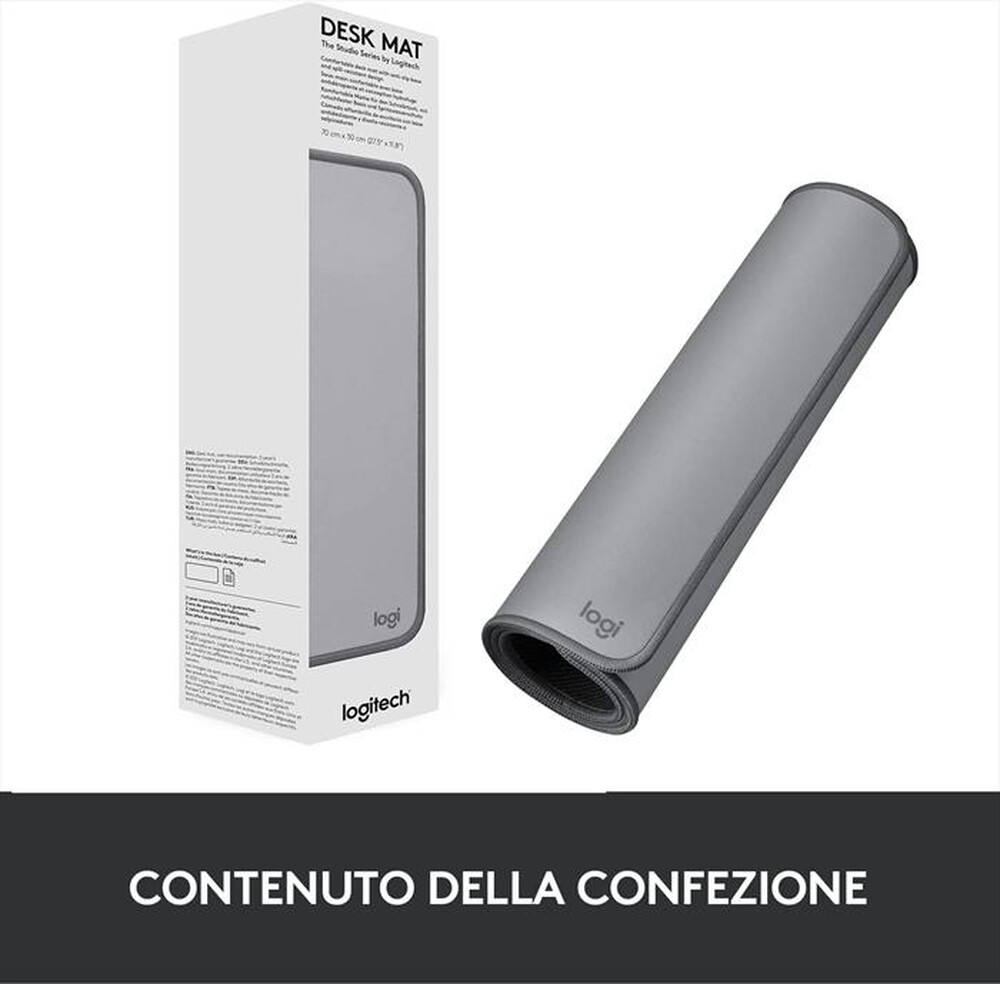 "LOGITECH - Desk Mat-Grigio"