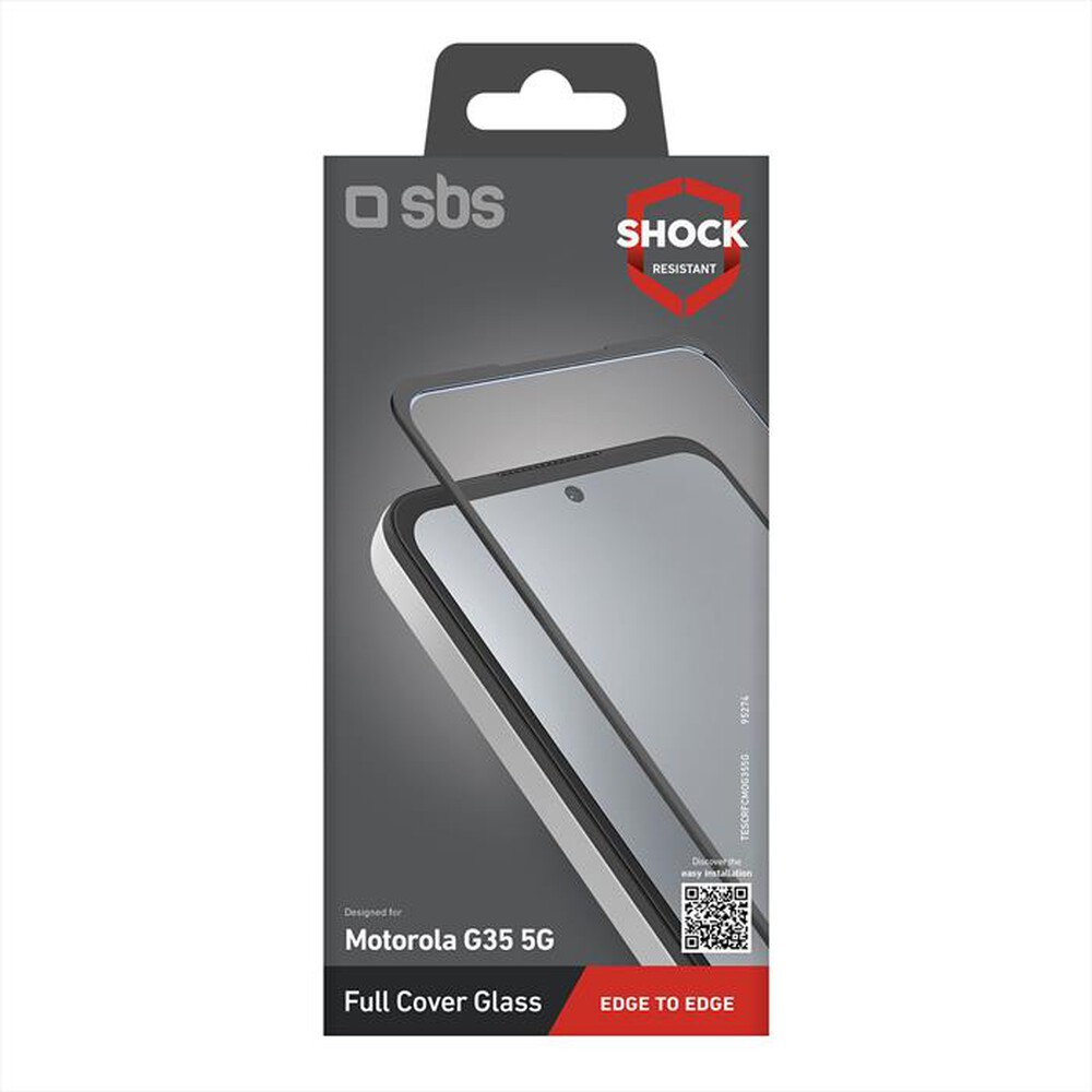 Immagine del prodotto SBS - Pellicola protettiva per&nbsp;Motorola G35 5G-Nero