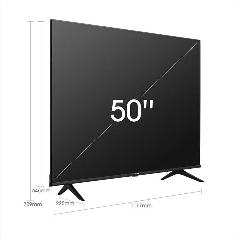 "HISENSE - Smart Tv UHD 4K Dolby Vision 50\" 50A6DG-Black"