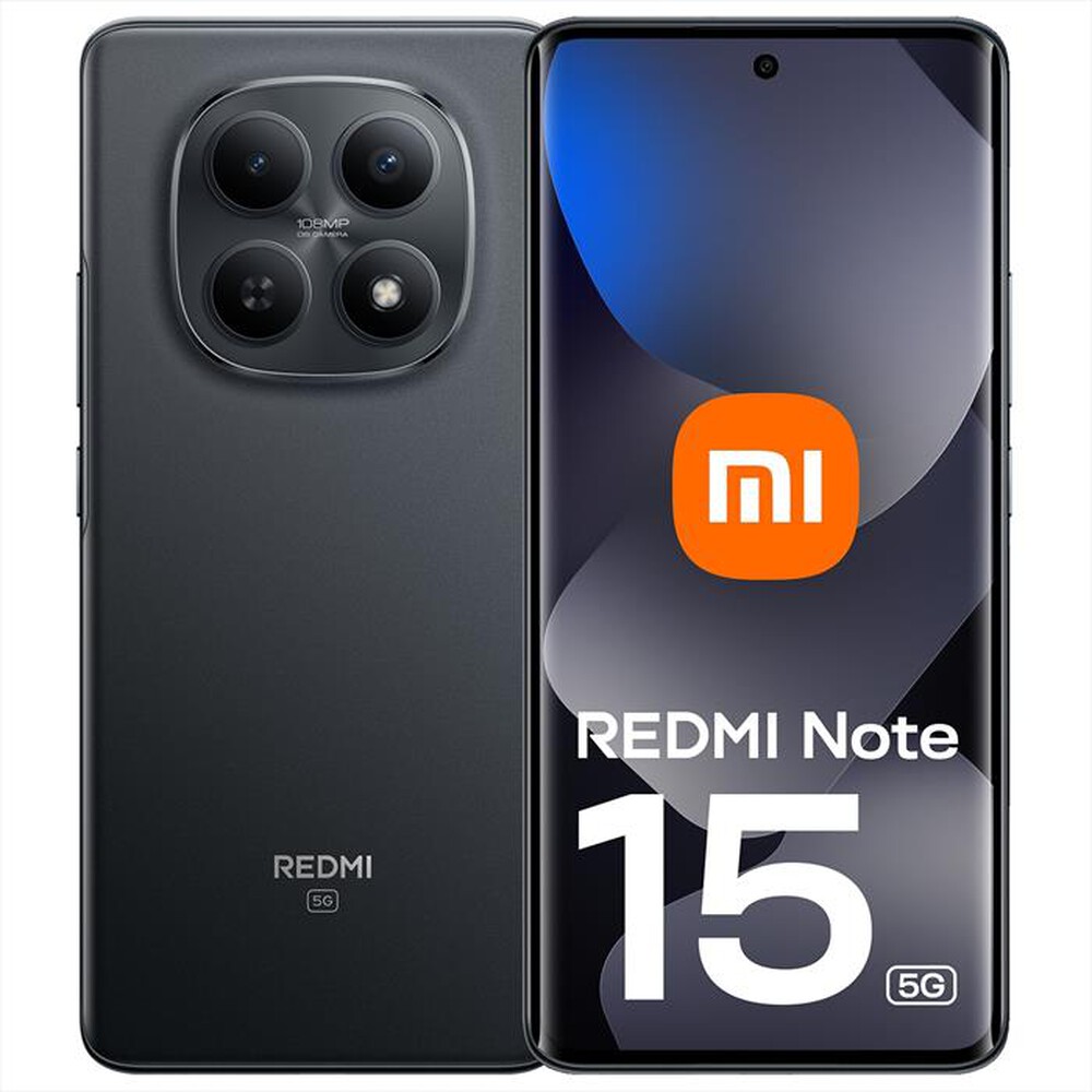 Immagine del prodotto XIAOMI - Smartphone REDMI NOTE 15 5G 6G RAM 128G ROM-Black