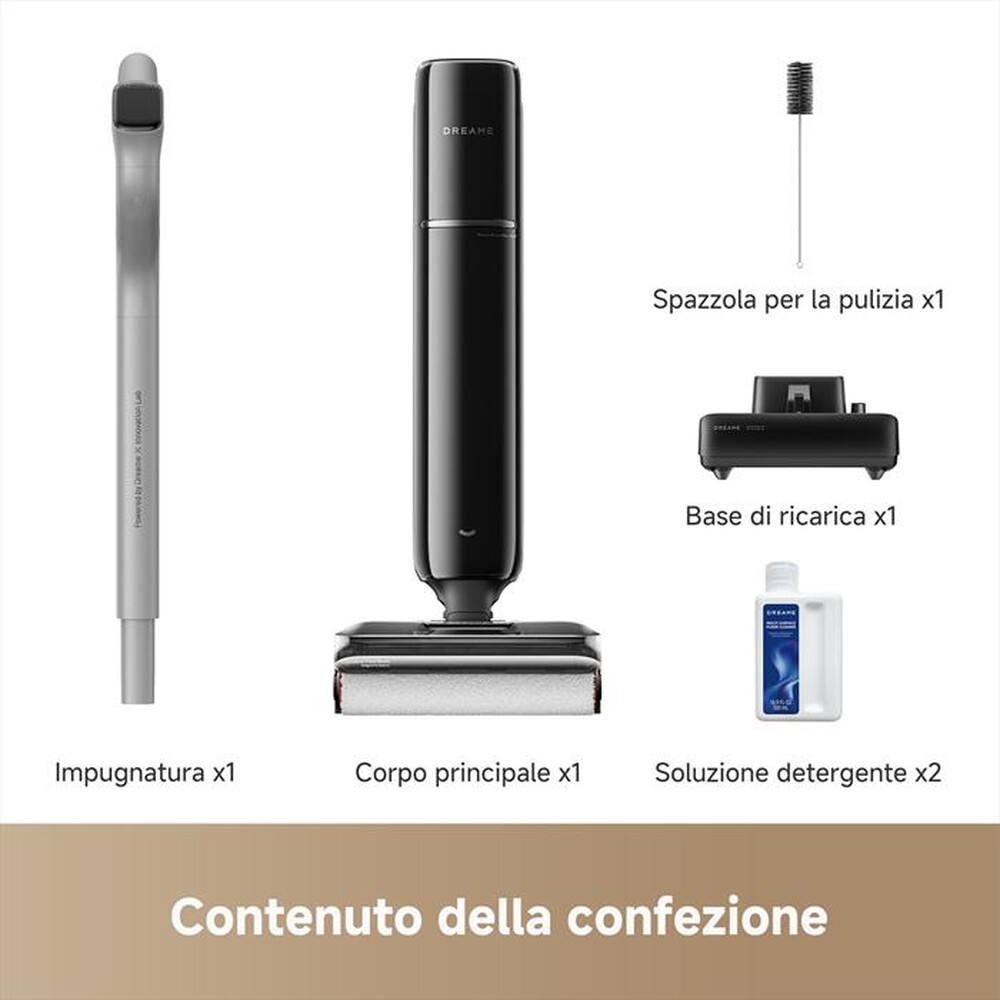 Immagine del prodotto DREAME - Scopa elettrica ricaricabile T12 PRO-Nero