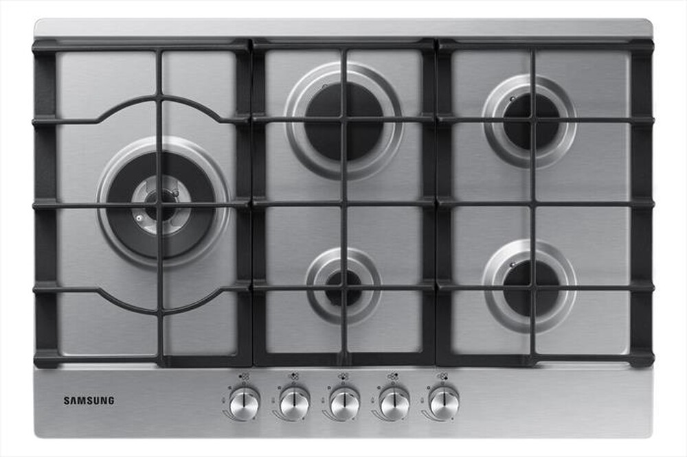 Immagine del prodotto SAMSUNG - Piano cottura a gas NA75J3030AS 5 fuochi 75cm-Acciaio