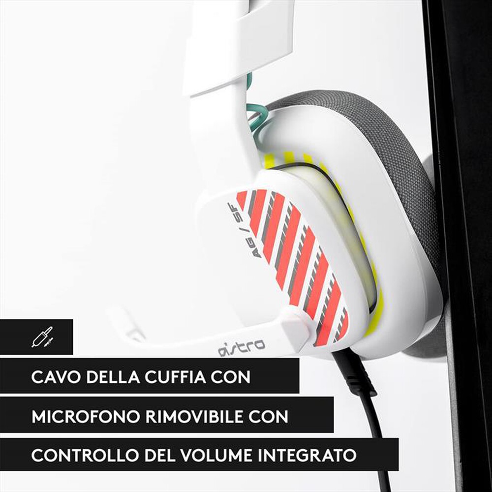 "LOGITECH - ASTRO A10 Playstation-Bianco"