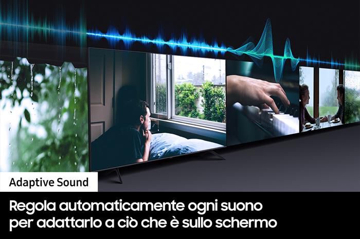 SAMSUNG - Smart TV QLED 4K 50” QE50Q60A-Black | Euronics