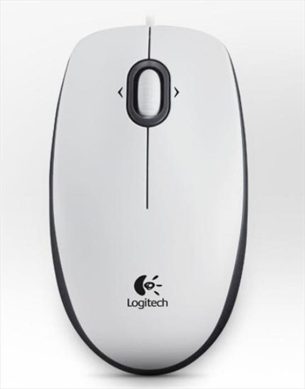 "LOGITECH - Wired Mouse M100-white"