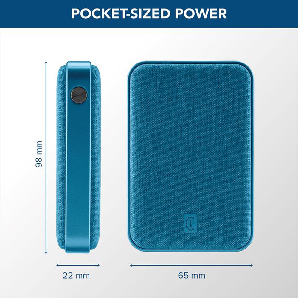 Immagine del prodotto CELLULARLINE - POWER BANK GLAM-Blu
