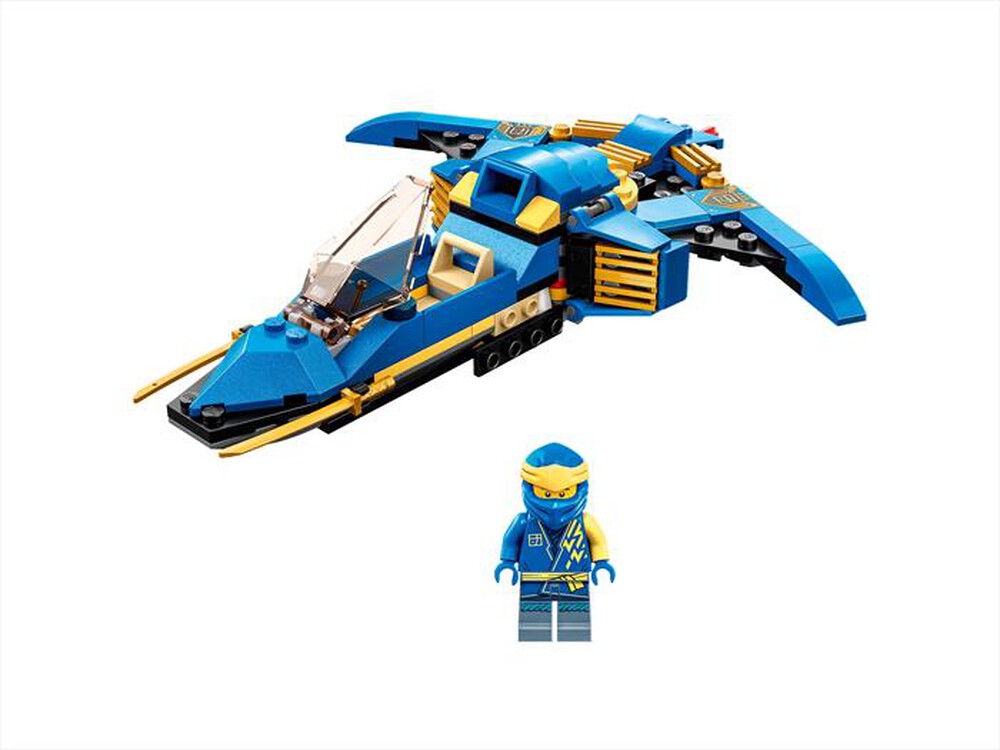 "LEGO - NINJAGO Jet-fulmine di Jay - EVOLUTION - 71784-Multicolore"