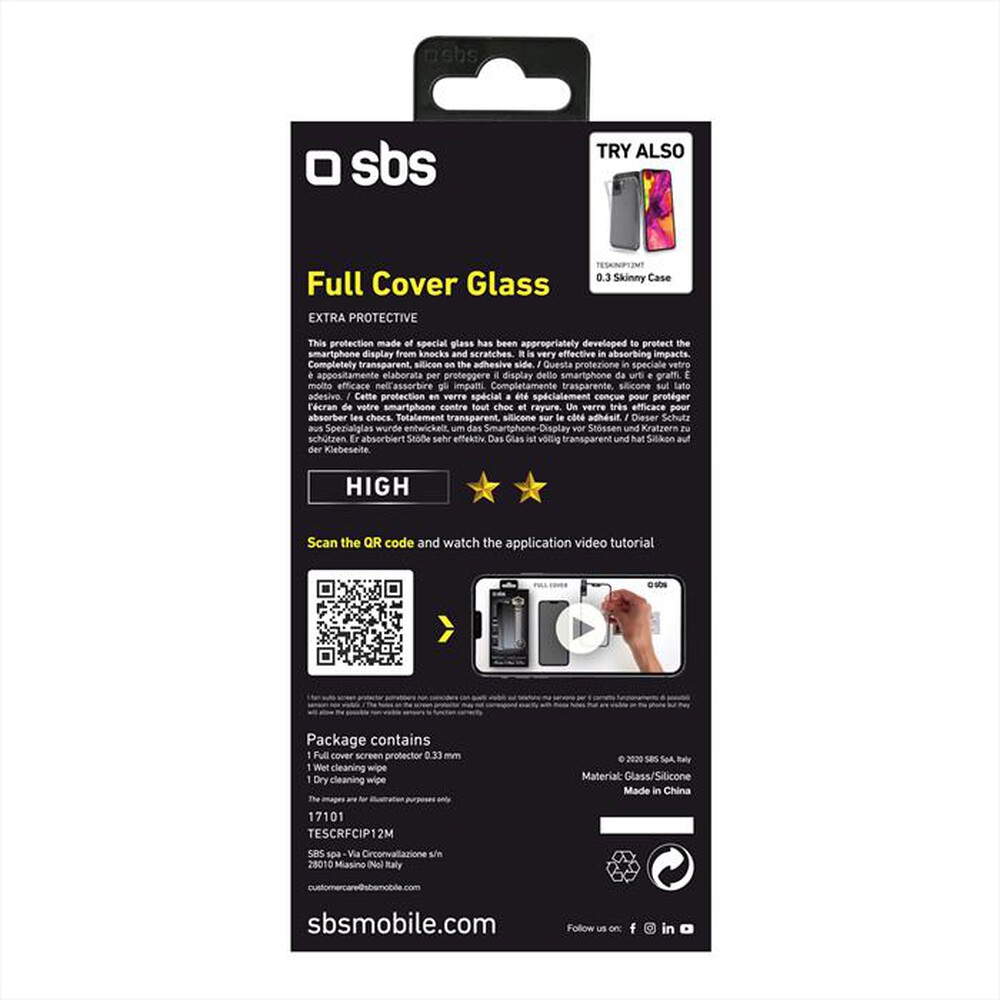 "SBS - TESCRFCIP12M-Nero"
