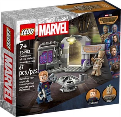 LEGO - MARVEL Quartier generale Guardiani Galassia -76253-Multicolore