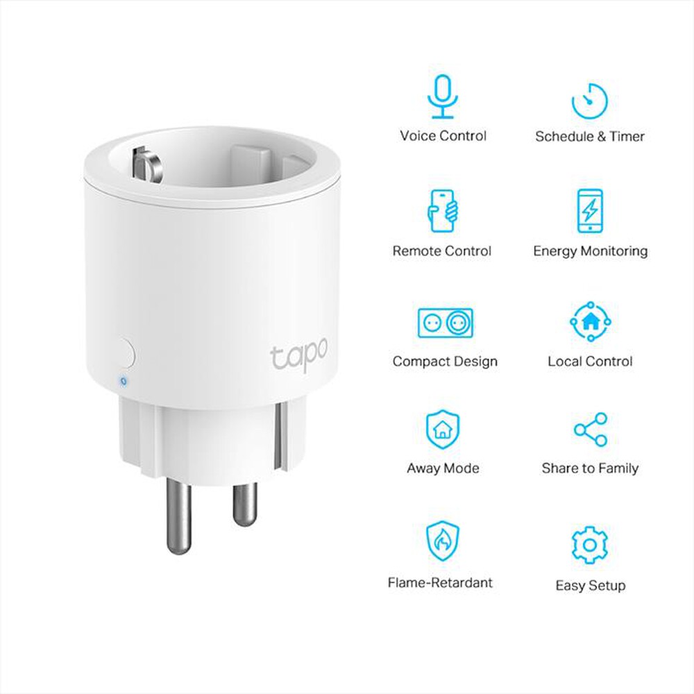 "TP-LINK - P115 PRESA SMART WI-FI MONITORAGGIO CONSUMI"