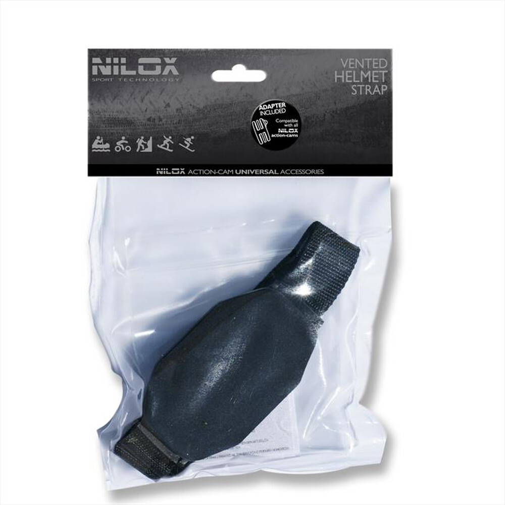 "NILOX - Vented Helmet Strap"