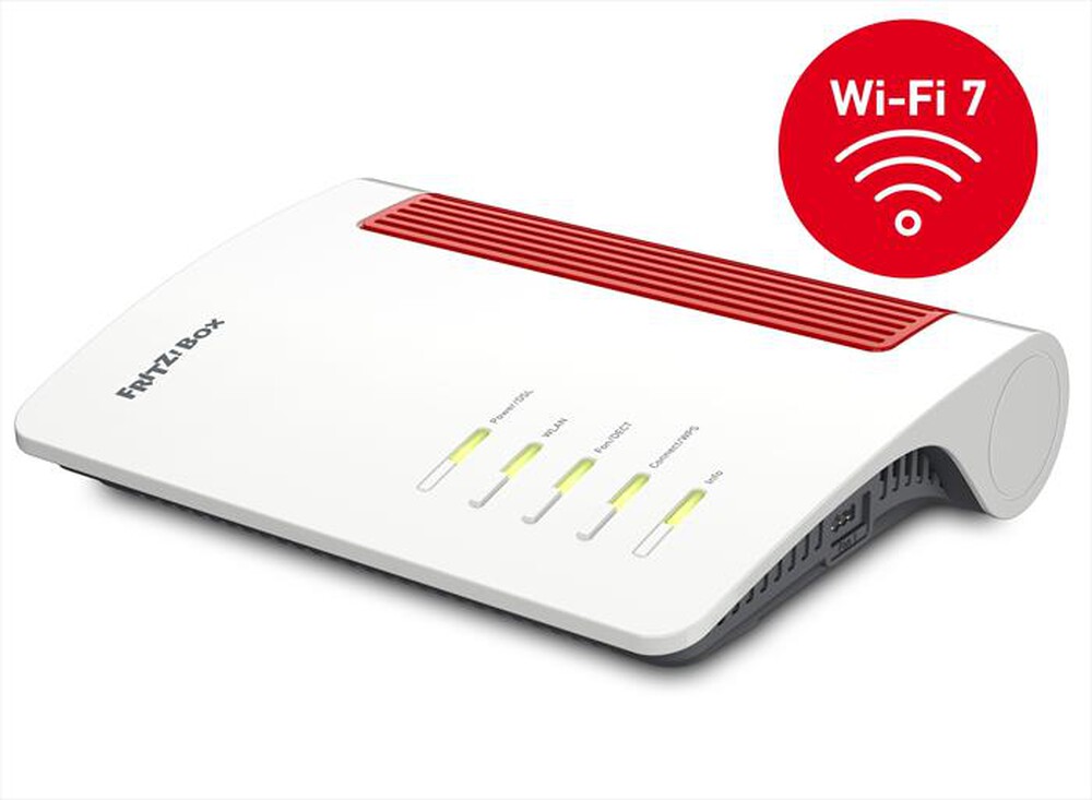 FRITZ! - Modem-Router BOX 7690-Bianco/Rosso