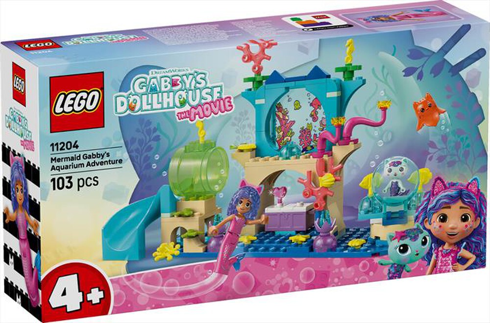 Immagine del prodotto LEGO - Avventura nell&rsquo;acquario di Gabby sirena 11204