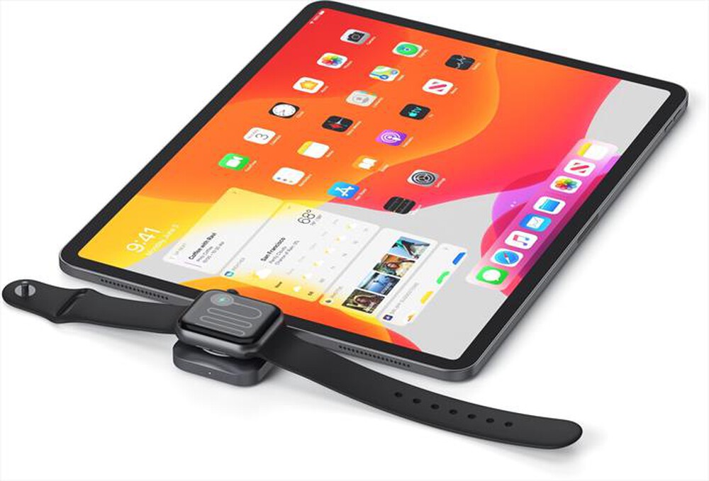 "SATECHI - STICK DI RICARICA USBC IN ALLUMINIO PER APPLEWATCH-space grey"