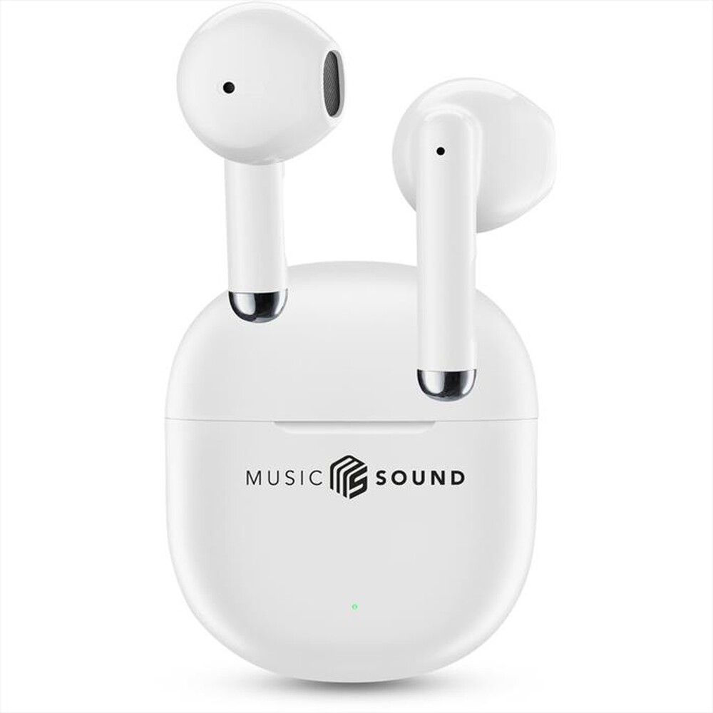 Immagine del prodotto MUSIC SOUND - Auricolare Bluetooth a capsula BREEZE-Bianco