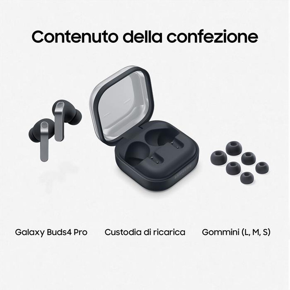 Immagine del prodotto SAMSUNG - Auricolare Bluetooth Galaxy Buds4 Pro-Black