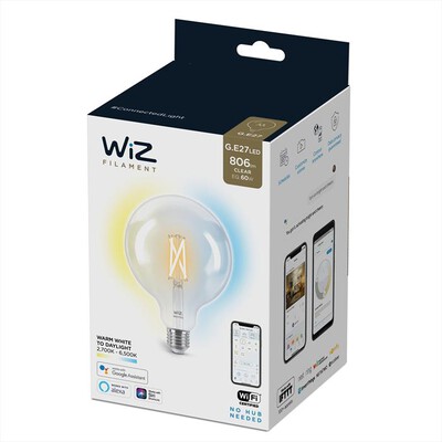 PHILIPS - WIZ TW GLOBO G120 FILAMENTO 60W E27-White