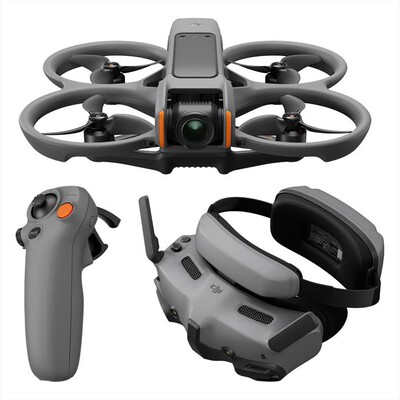 DJI - Drone AVATA 2 COMBO 1 BATTERIA-Grigio