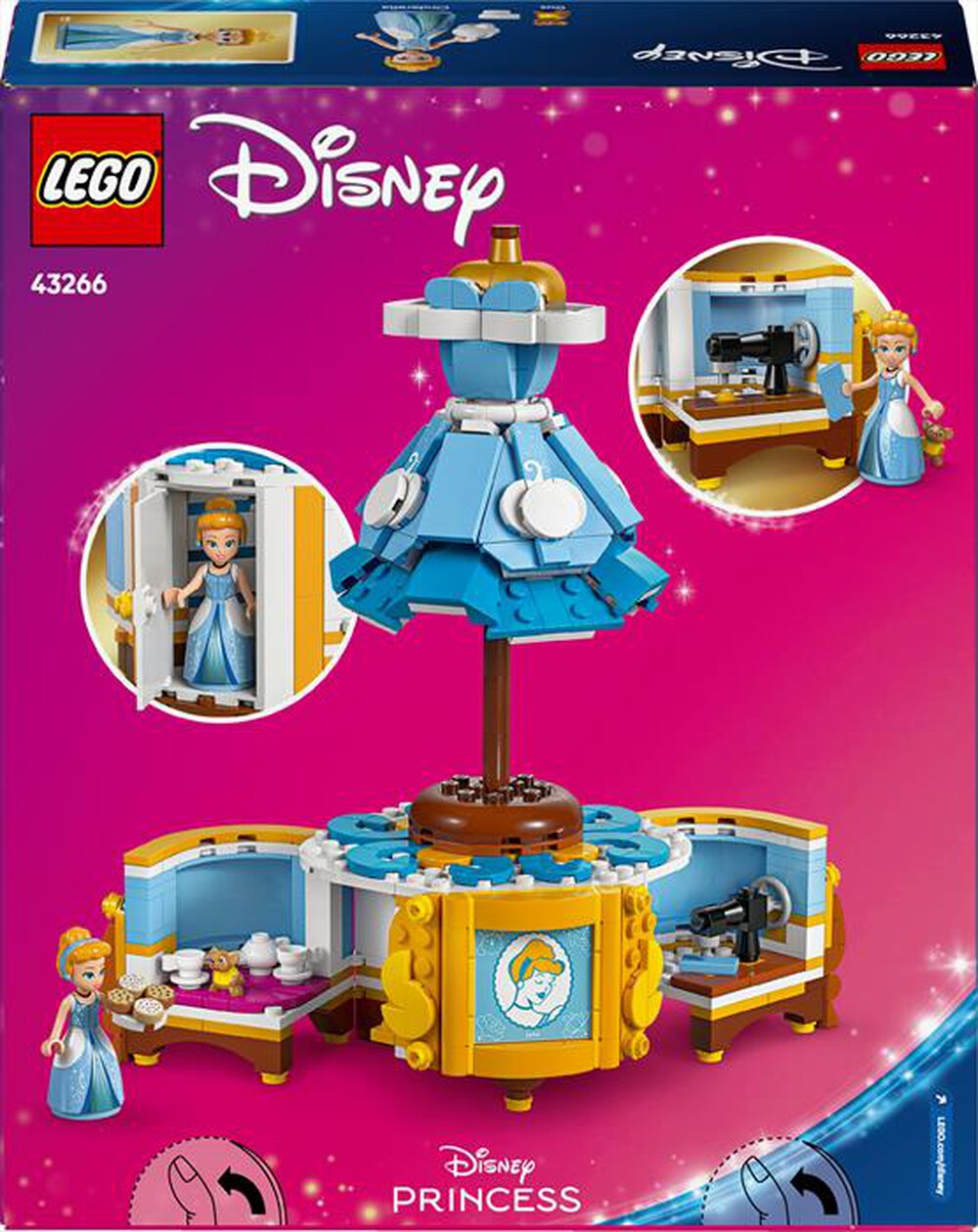 Immagine del prodotto LEGO - DISNEY PRINCESS Abito di Cenerentola 43266