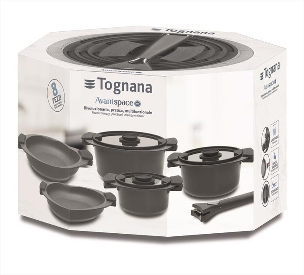 Immagine del prodotto TOGNANA - Batteria 8 pezzi AVANTSPACE