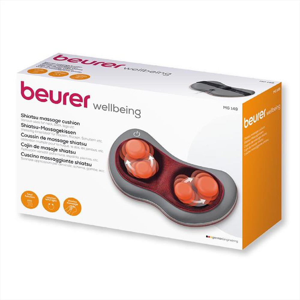 "BEURER - Cuscino massaggiante MG 149-Grigio"