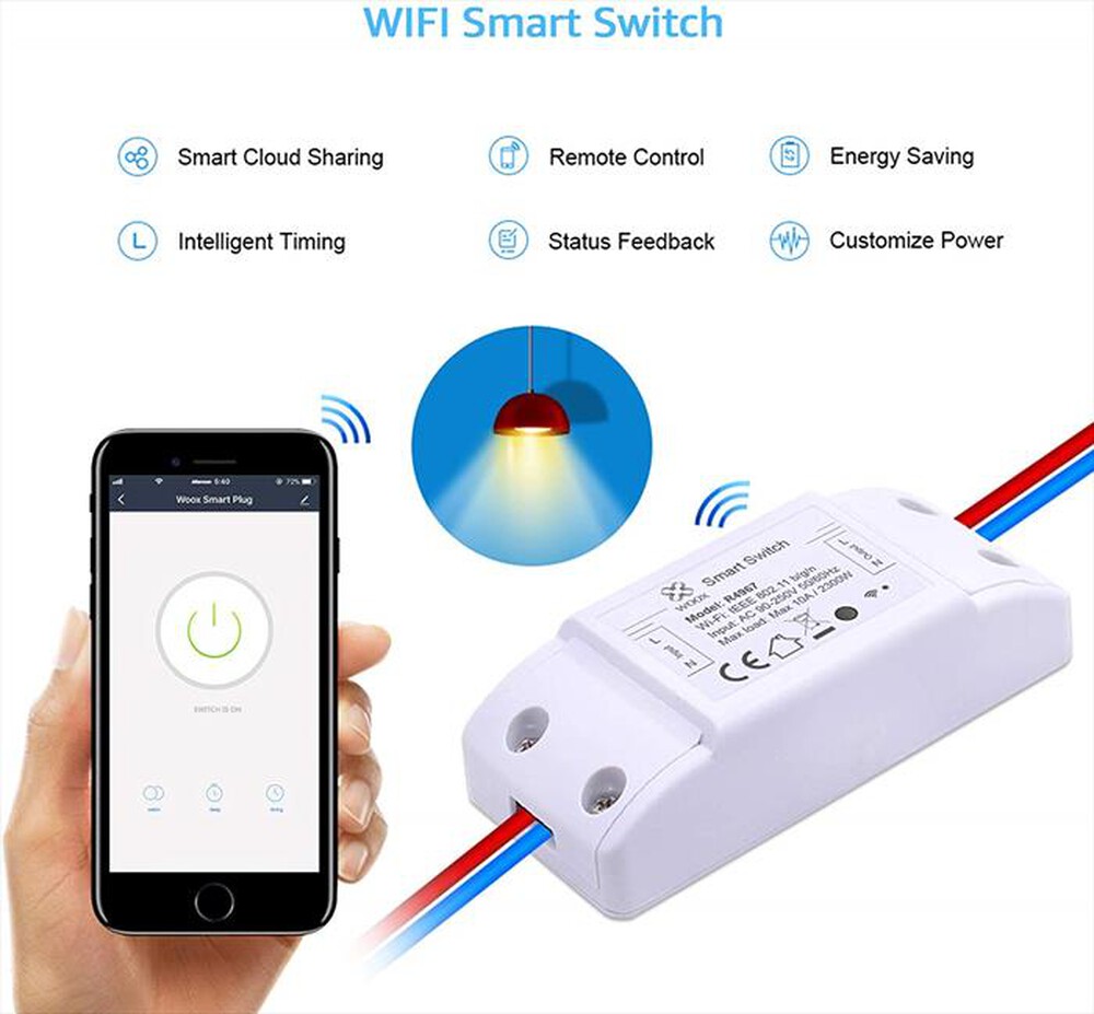 "WOOX - SMART SWITCH-Bianco"