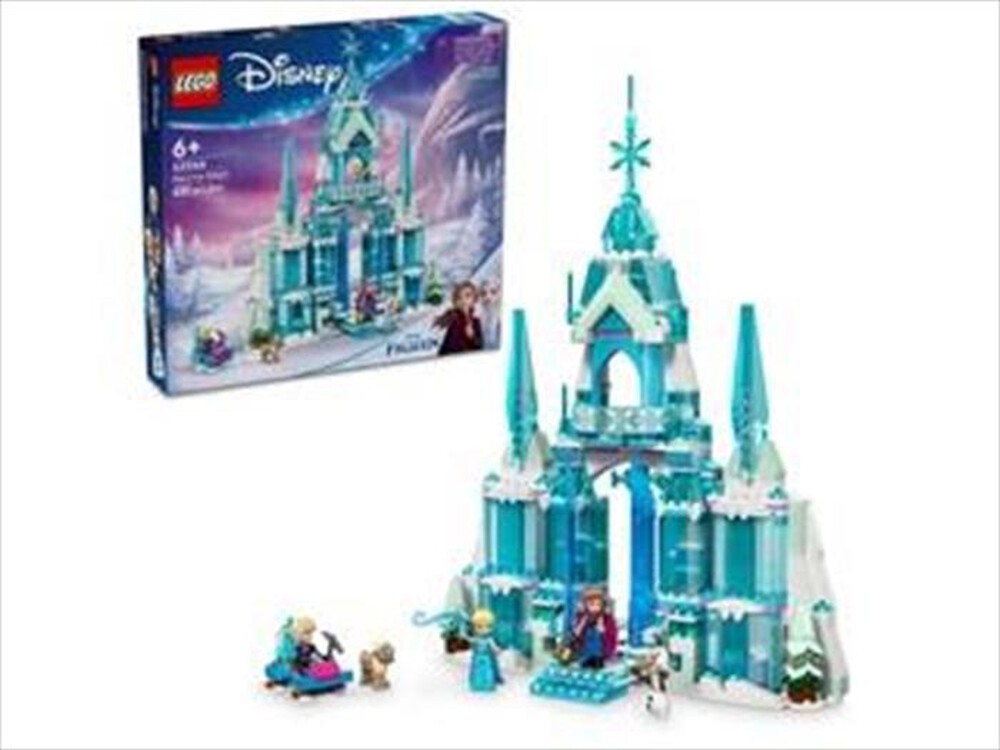 "LEGO - IL PALAZZO DI GHIAGGIO SI ELSA - 43244-Multicolore"