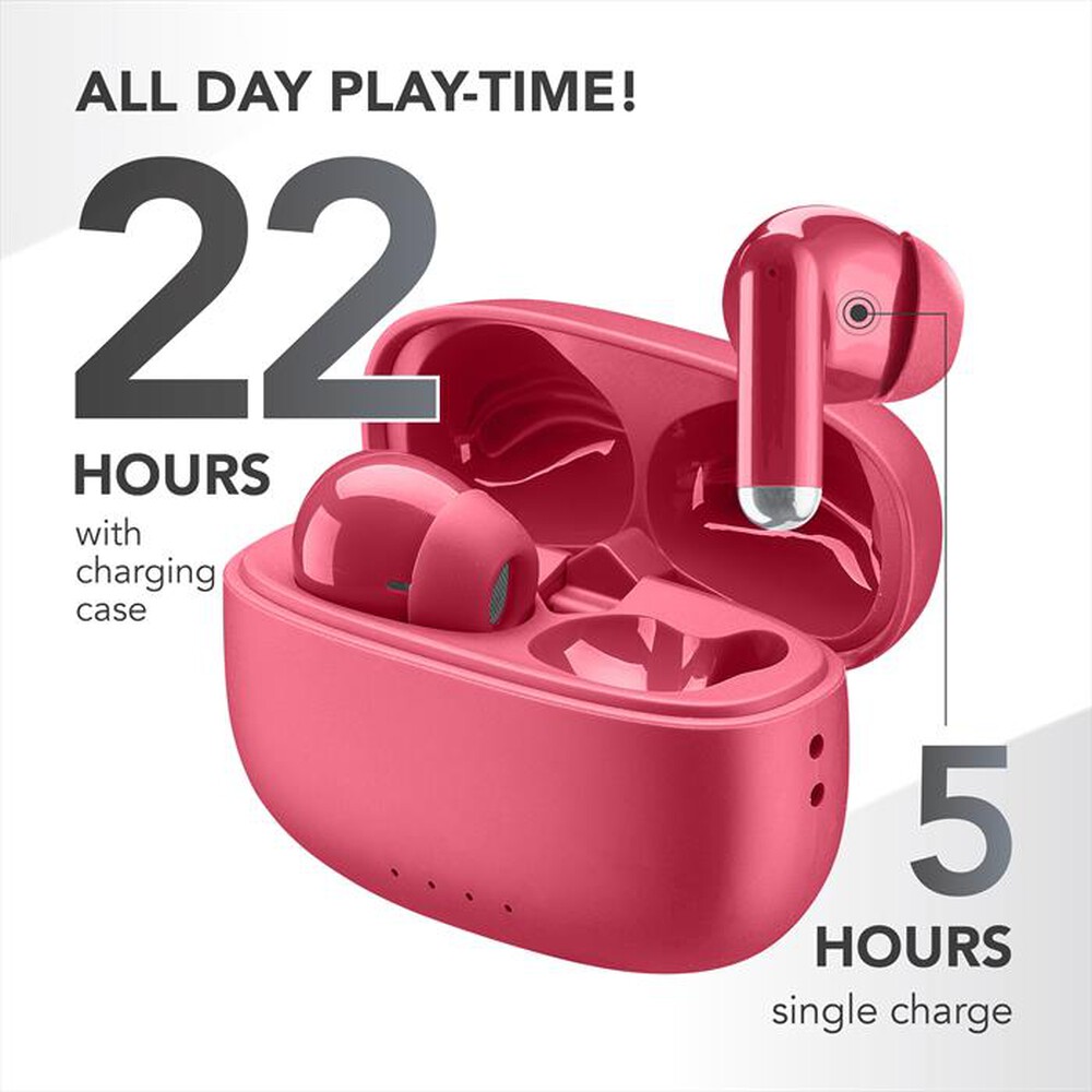 Immagine del prodotto MUSIC SOUND - Auricolare Bluetooth in-ear DRIFT-Rosa