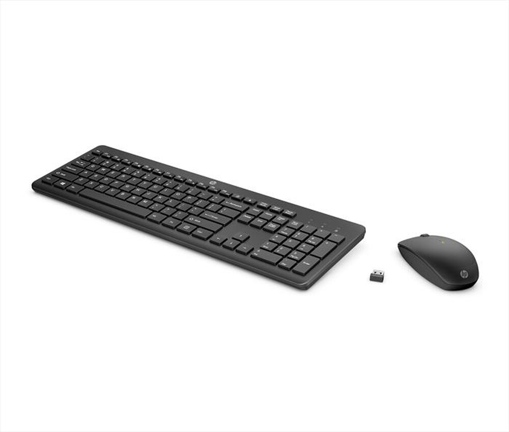 "HP - COMBO TASTIERA E MOUSE HP 230-Nero"